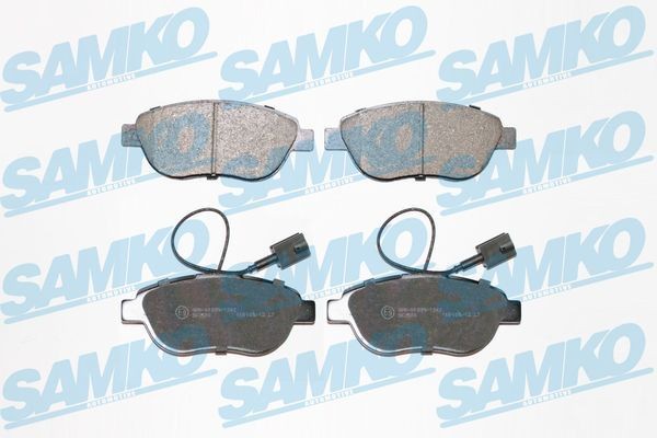 SAMKO Remblokken 5SP1657 SAMKO 5SP1657 Remblokset Fiat FIORINO originele