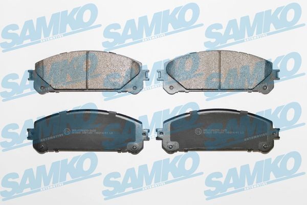 SAMKO Jarrupalat, levyjarru 5SP1691 LEXUS Kilpajarrupalat SAMKO 5SP1691