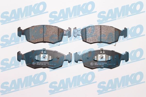 SAMKO Kit pastiglie freni 5SP1722 5SP1722 Pastiglie freno sportive SAMKO Lancia