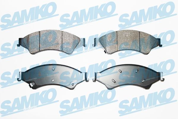 SAMKO Kit pastiglie freni 5SP1768 SAMKO 5SP1768 Kit pastiglie freni FORD Ranger Mk3 (TKE) 2.5 i 4x4 166 CV 2020