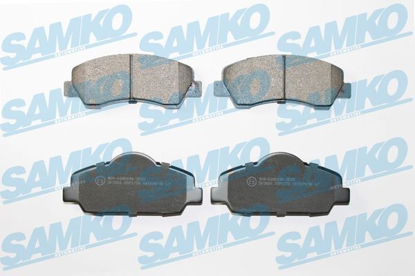 SAMKO Τακάκια φρένων 5SP1770 5SP1770 Τακάκια φρένων SAMKO CITROЁN XSARA