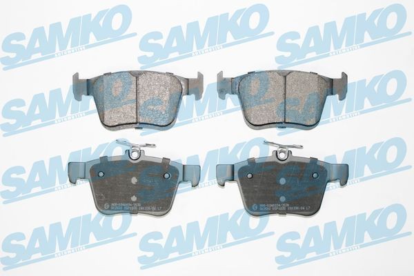 SAMKO Remblokken 5SP1835 5SP1835 Remblok SKODA FABIA SAMKO