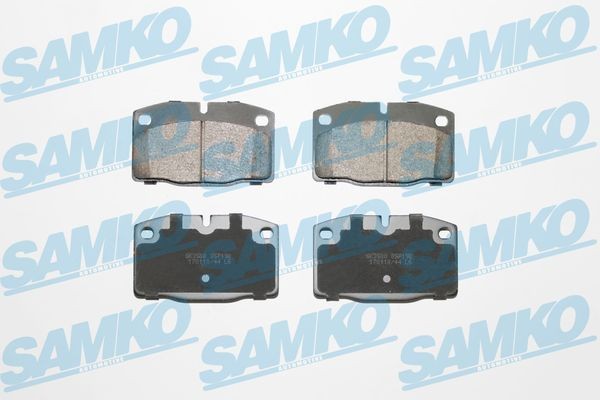 SAMKO Bromsbelägg 5SP190 SAMKO 5SP190 Bromsbelägg
