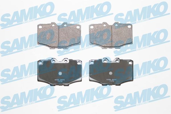 SAMKO Kit pastiglie freni 5SP202 SAMKO 5SP202 Kit pastiglie freni TOYOTA Land Cruiser 60 (J60) 4.0 D (HJ60_) 105 CV 1988