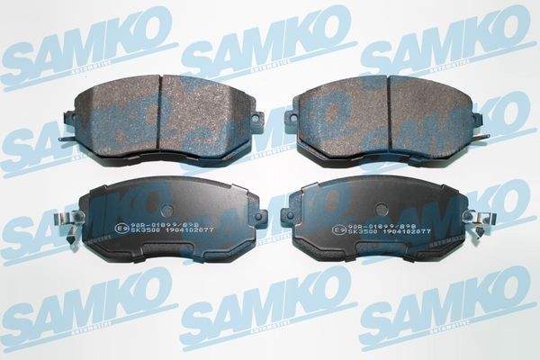 SAMKO Kit pastiglie freni 5SP2077 5SP2077 costo Pastiglie dei freni SUBARU LEVORG SAMKO