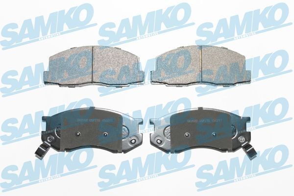 SAMKO Brake pad set 5SP270 SAMKO 5SP270 Liteace M30 rear brake pad replacement