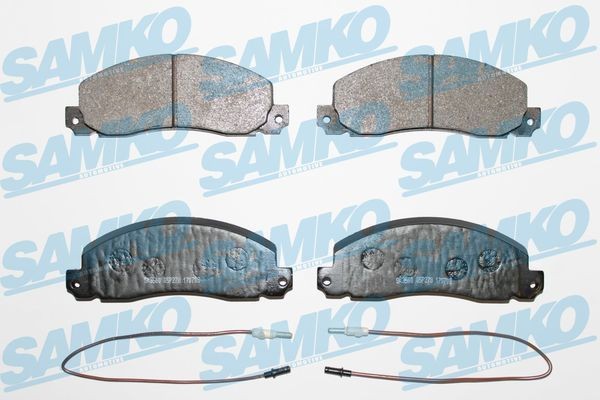 SAMKO Pastilhas de travão 5SP278 SAMKO 5SP278 Pastilhas de travão RENAULT Trafic I Camião de plataforma/Chassis (P6) 2.5 D 69 cv 1989