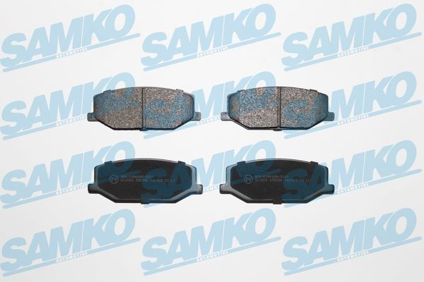 SAMKO Kit pastiglie freni 5SP290 SAMKO 5SP290 Kit pastiglie freni SUZUKI SJ 410 SUV Cabrio (OS) 1.0 (SJ410) 45 CV 1985