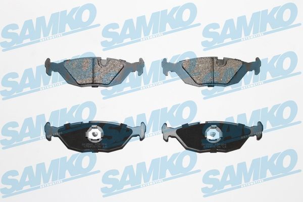 SAMKO Brzdové doštičky/platničky 5SP306 Brzdové doštičky SAMKO Volvo S40 5SP306