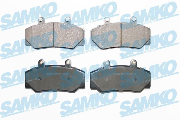 SAMKO Kit pastiglie freni 5SP318 5SP318 Pastiglie dei freni VOLVO S40 SAMKO costo