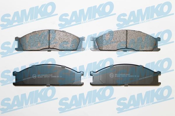 SAMKO Brzdové doštičky/platničky 5SP379 5SP379 SAMKO Športové brzdové doštičky Subaru lacné