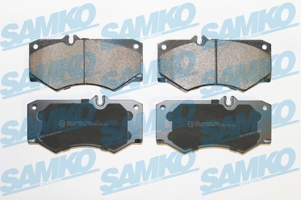 SAMKO Bremseklodser 5SP408 SAMKO 5SP408 Bremseklodser MERCEDES-BENZ T1/TN Van / Stationcar 407 D (611.367, 611.368) 72 HK 1981