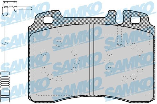 SAMKO Bremseklosser 5SP423A Bremsekloss SAMKO Mercedes-Benz E-Klasse 5SP423A