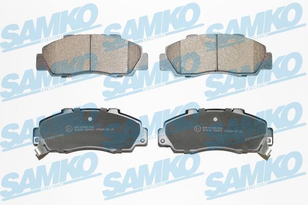 SAMKO Bremseklodser 5SP472 SAMKO 5SP472 Bremseklodser HONDA NSX originale