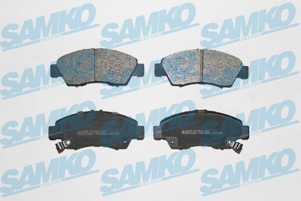 SAMKO Τακάκια φρένων 5SP558 SAMKO 5SP558 Τακάκια δισκόφρενων Honda Civic V Coupe γνήσια τιμες