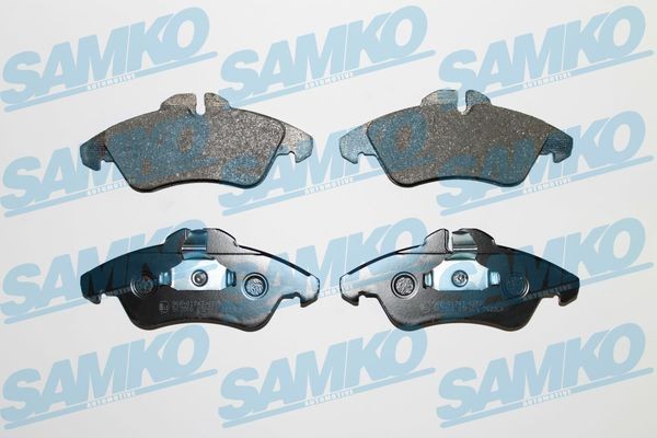 SAMKO Bremseklosser 5SP608 Bremsebelegg SAMKO Mercedes-Benz E-Klasse 5SP608