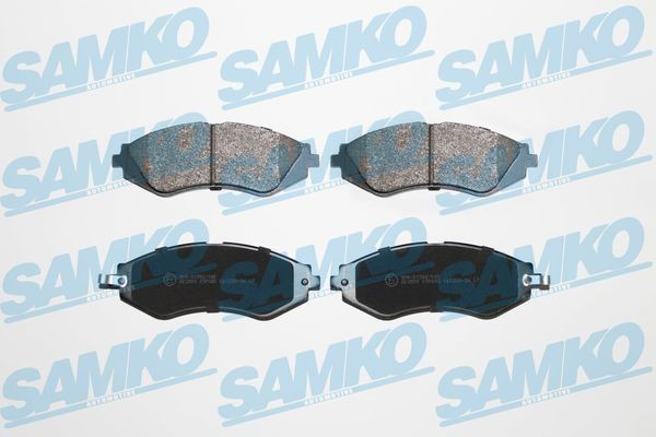 SAMKO Brzdové doštičky/platničky 5SP682 SAMKO 5SP682 Brzdové doštičky/platničky DAEWOO Tacuma (U100) 2.0 128 KS 2007