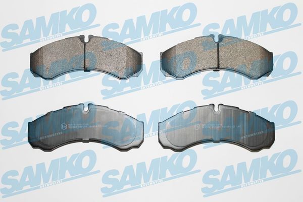SAMKO Bromsbelägg 5SP684 SAMKO 5SP684 Bromsbelägg IVECO Daily III Flak/Chassi 65 C 13 140 hk 2002