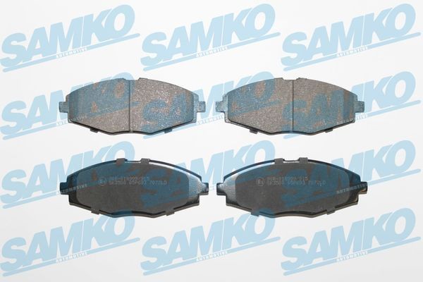 Pastilhas de travão SAMKO 5SP693 SAMKO 5SP693 Calços de travão DAEWOO MATIZ 2011