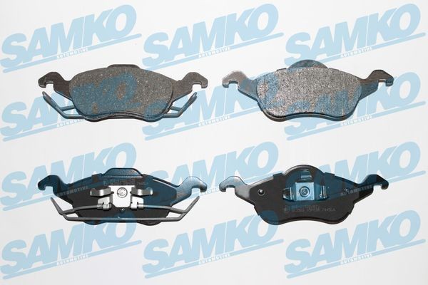SAMKO Bremseklosser 5SP696 SAMKO 5SP696 Sportsbremseklosser Ford Focus dnw pris