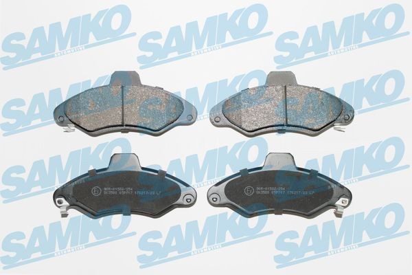 SAMKO Piduriklotsid 5SP717 SAMKO 5SP717 Klotsid Ford Escort Classic Turnier ANL hind