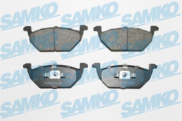 SAMKO Remblokken 5SP730 Remblokkenset voor schijfrem SAMKO FABIA 5SP730 goedkoop