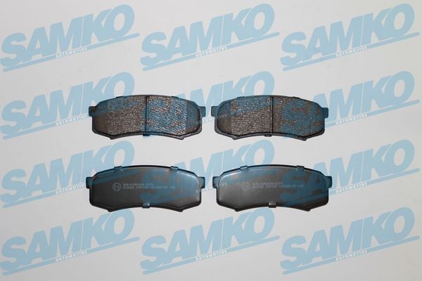 SAMKO Τακάκια φρένων 5SP749 5SP749 Τακάκια φρένων SAMKO TOYOTA YARIS