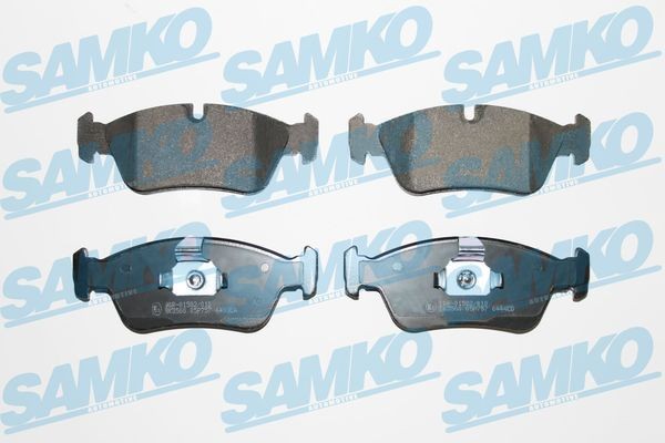 SAMKO Τακάκια φρένων 5SP757 Τακάκια δισκόφρενων SAMKO BMW Σειρά 6 5SP757