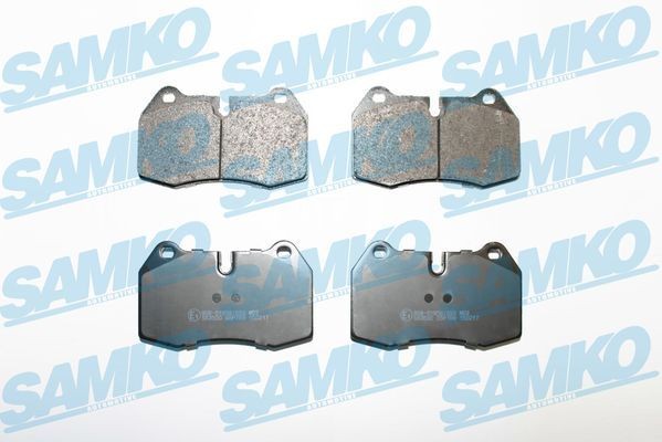 SAMKO Τακάκια φρένων 5SP769 Τακάκια φρένων SAMKO BMW Σειρά 6 5SP769