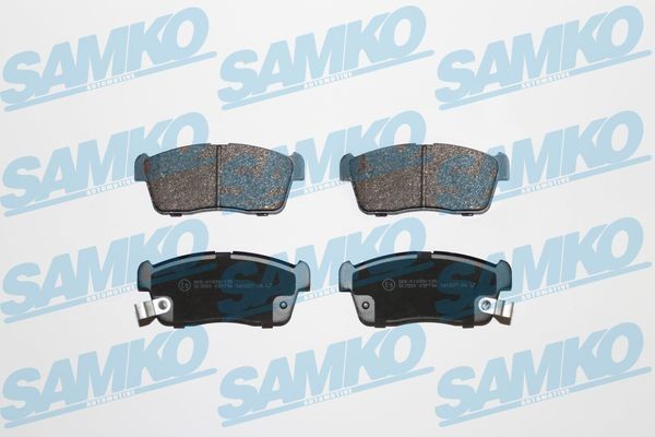 SAMKO Bromsbelägg 5SP796 5SP796 SAMKO Bromsklossar Subaru