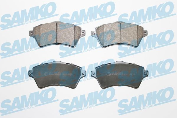 SAMKO Bremseklodser 5SP833 SAMKO 5SP833 Land Rover Freelander 1 Sports bremseklodser originale pris