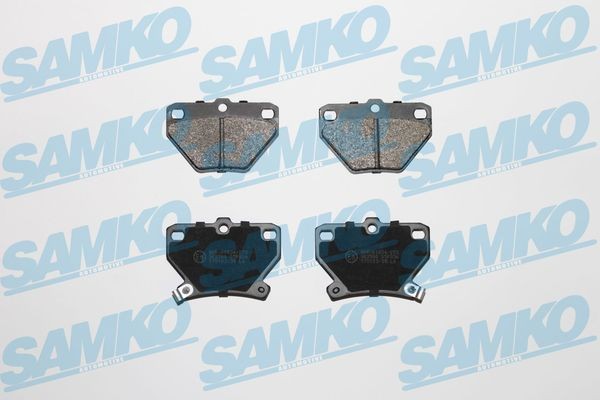 SAMKO Jarrupalat, levyjarru 5SP836 SAMKO 5SP836 Toyota Prius NHW11 kilpajarrupalat