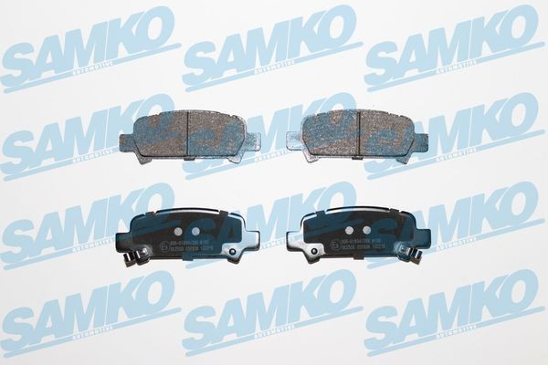 SAMKO Brake pad set 5SP838 Subaru LEVORG SAMKO brake pads 5SP838