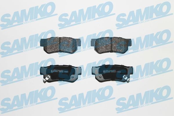 Bremžu kluči SAMKO 5SP848 SAMKO 5SP848: Bremžu uzliku kompl., disku bremzes Hyundai SONATA 2004
