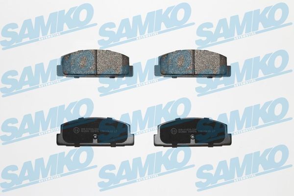 SAMKO Kit pastiglie freni 5SP876 SAMKO 5SP876 Kit pastiglie freni MAZDA 6 SW (GY) 3.0 215 CV 2006