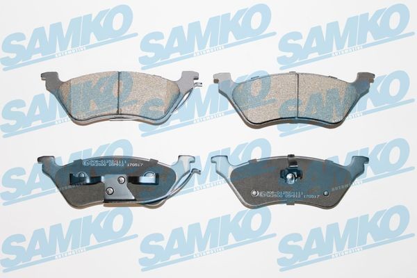 SAMKO Plaquettes de frein 5SP912 SAMKO 5SP912 Plaquettes de frein JEEP Cherokee III (KJ) 2.4 Laredo 147 CV 2001