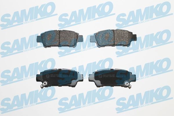 SAMKO Kit pastiglie freni 5SP996 SAMKO 5SP996 Kit pastiglie freni TOYOTA Avensis Verso (M2) 2.0 VVT-i (ACM20_) 150 CV 2007