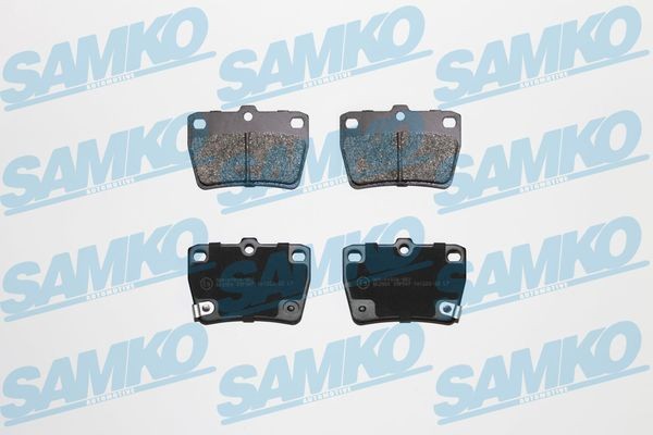 SAMKO Bromsbelägg 5SP997 SAMKO 5SP997 Bromsbelägg TOYOTA RAV4 II SUV (XA20) 2.0 4WD (ACA21, ACA20) 150 hk 2001