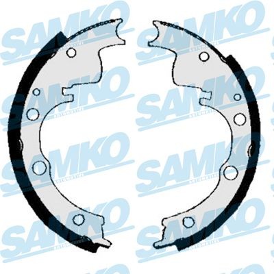 SAMKO Σετ σιαγόνων φρένων 80250B SAMKO 80250B Φρένο τυμπάνου Volkswagen T-CROSS γνήσια