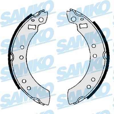 SAMKO Piduriklotside komplekt 80600 SAMKO 80600 Trummelpiduriklotsid Volvo 945 Kombi hind