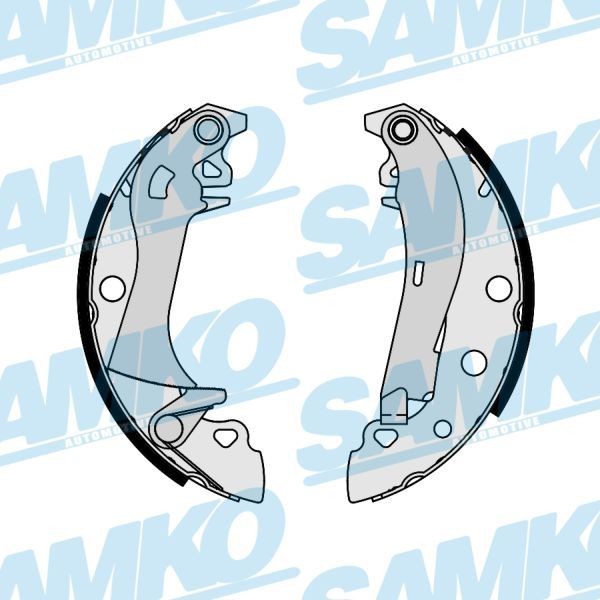 SAMKO Brake Shoe Set 80720 SAMKO 80720 AUSTIN MINI brake shoes cost