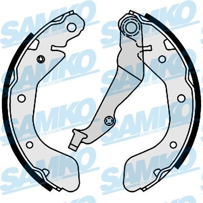 Jarrukenkäsarja SAMKO 81001 SAMKO 81001: Käsijarrukengätя Chevy AVEO 2010