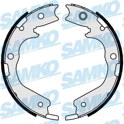 SAMKO Sada brzd. čeľustí parkov. brzdy 81078 SAMKO 81078 Čeľustí parkovacej brzdy Campo / Faster (KB) cena