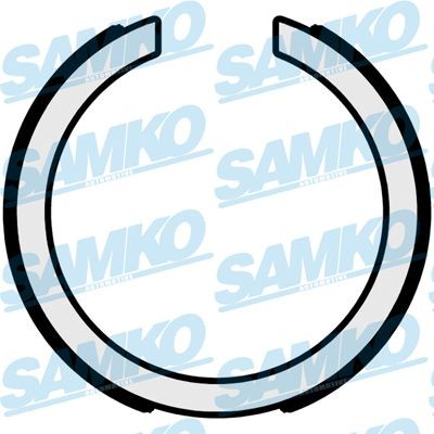 SAMKO Piduriklotside komplekt, seisupidur 81095 SAMKO 81095 Piduriklotside seisupidur Accent IV Sedaan (RB) hind