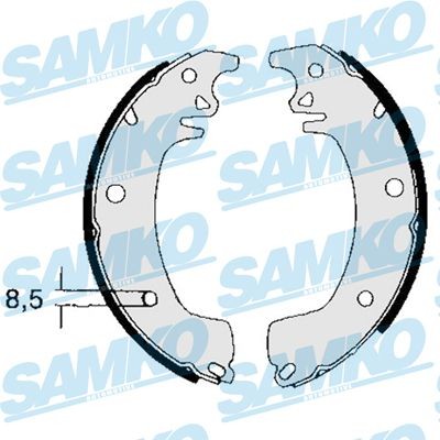 SAMKO Bremsesko sett 83130 SAMKO 83130 Trommelbremse Renault Trafic Van pris