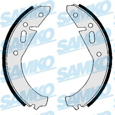 SAMKO Bromsbacksats 83410 SSANGYONG Istana Skåpbil Bromsbackar SAMKO 83410