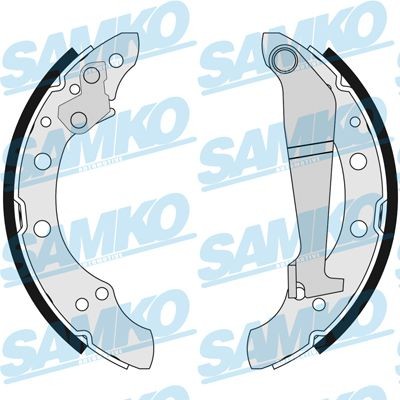 SAMKO Bromsbacksats 84100 Audi 90 B3 Bromsbackar SAMKO 84100