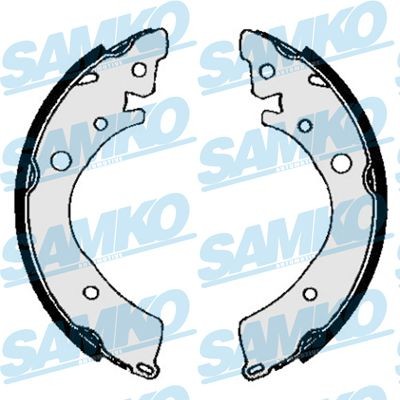 SAMKO Bremsesko sett 84350 SAMKO 84350 Trommelbremser Honda Accord 3 originale pris