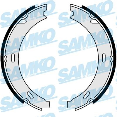 SAMKO Handbremsbeläge 84730 Handbremsbeläge SAMKO 84730 Bremsanlage Mercedes W170 Kosten