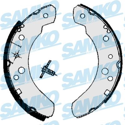 SAMKO Σετ σιαγόνων φρένων 85070 SAMKO 85070 γνήσια Φρένα τυμπάνου Volvo v50 mw κόστος